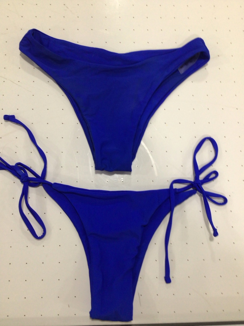 SHEIN Royal Blue Tie-Side Bikini Set